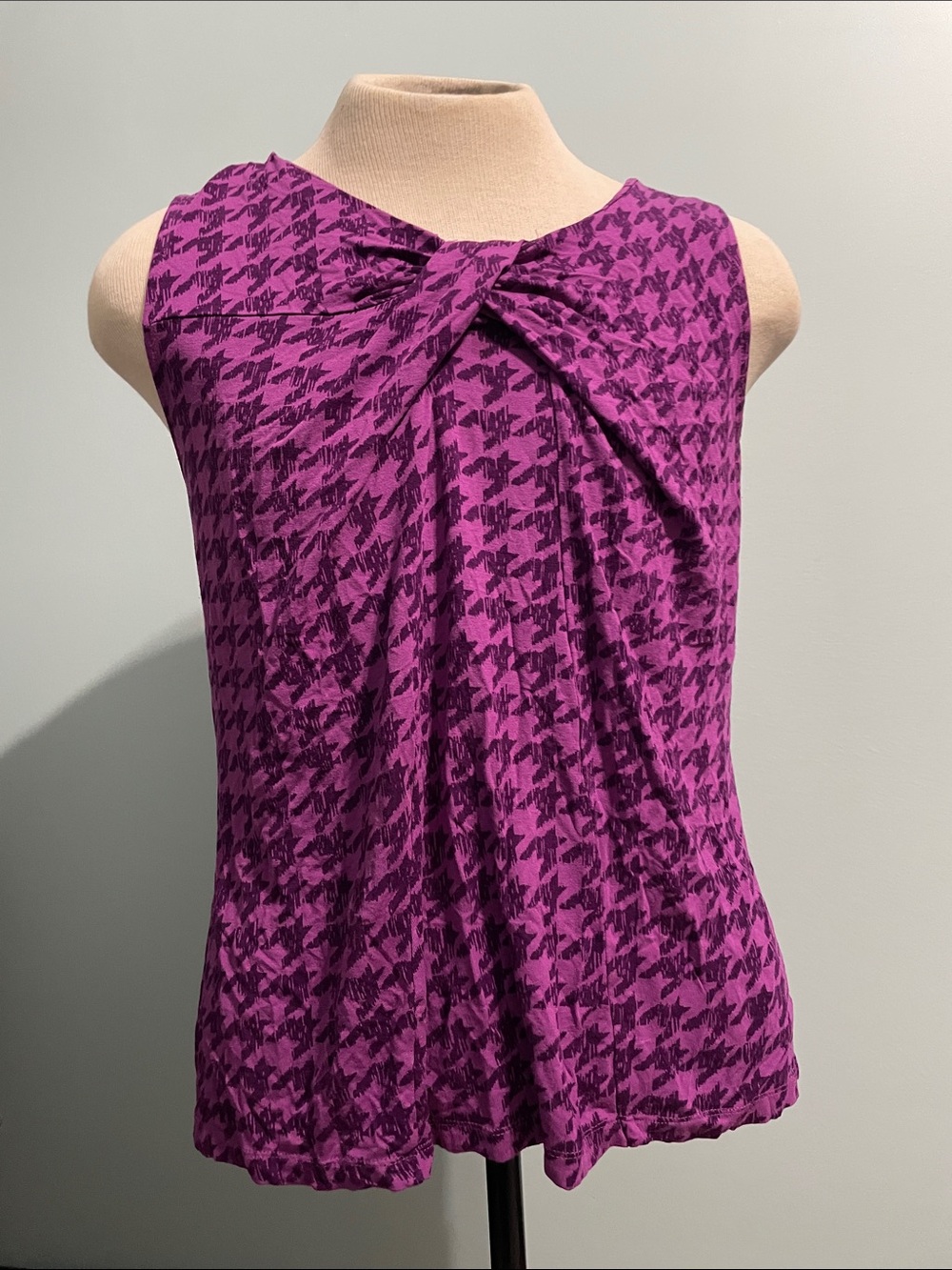Merona XL Purple Sleeveless Blouse
